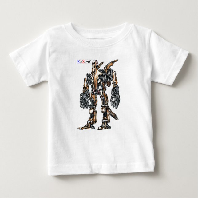 Work No. 00006 "Mysterious Aircraft Considered for Baby T-Shirt (Front)