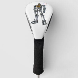 Work Number 00001 "Burning! ! ELECTRIC STOVE" Golf Head Cover