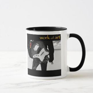 Work of Art / Black Mug