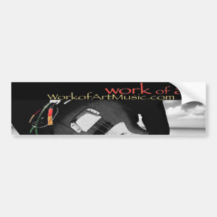 Work of Art Bumper Sticker
