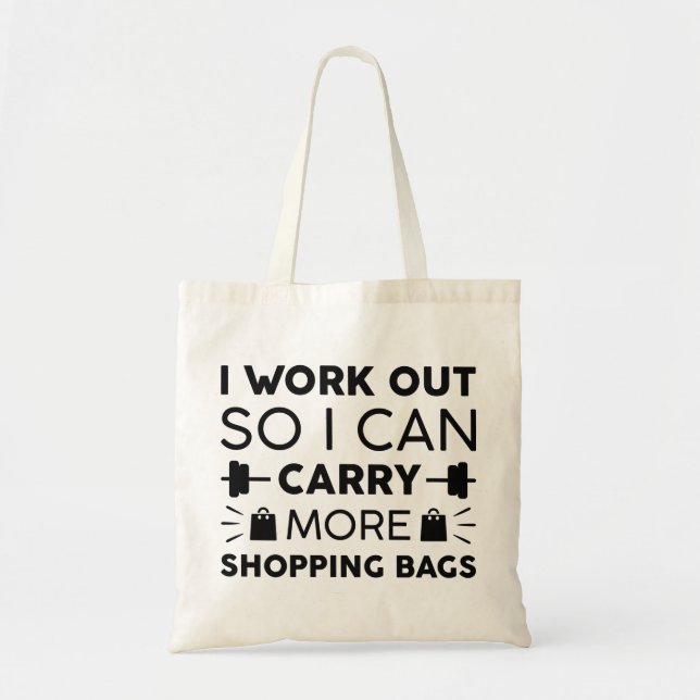 Work Out Shopping Bags (Front)