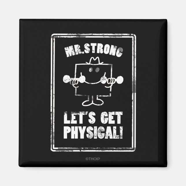 Work Out With Mr. Strong Magnet (Front)
