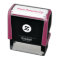 "Work Persistently" Self Inking Stamp