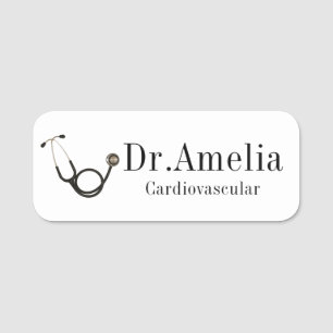 Work-Personalized Teacher Doctor Stylist ID Badge