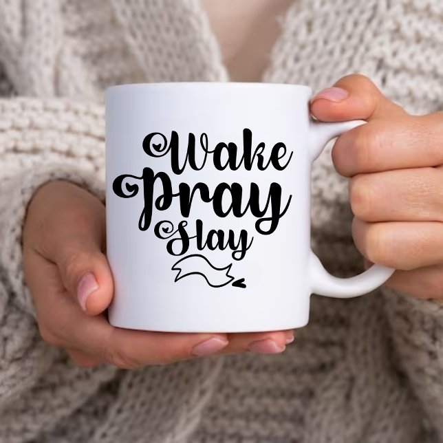 Work, Pray, Slay Motivational Speciality Mug (Creator Uploaded)
