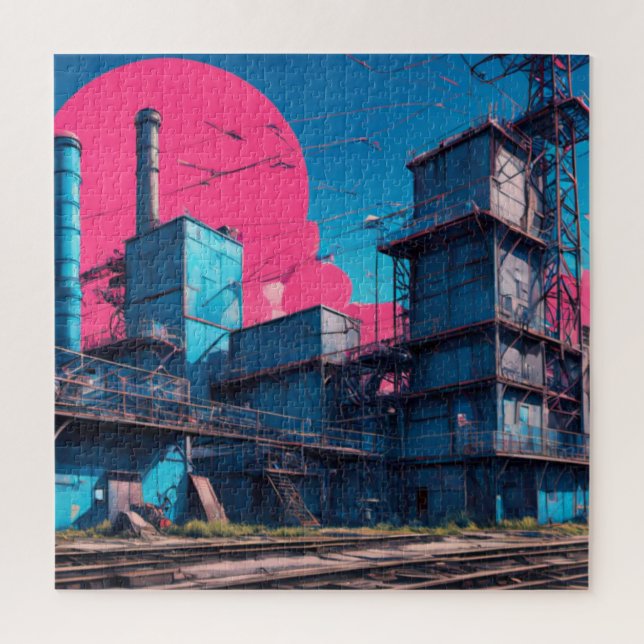 WORK STATION 14 JIGSAW PUZZLE (Vertical)