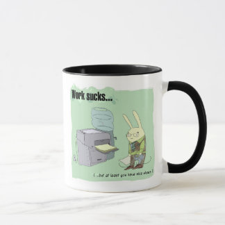 Work sucks mug