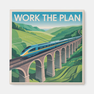Work The Plan Magnet