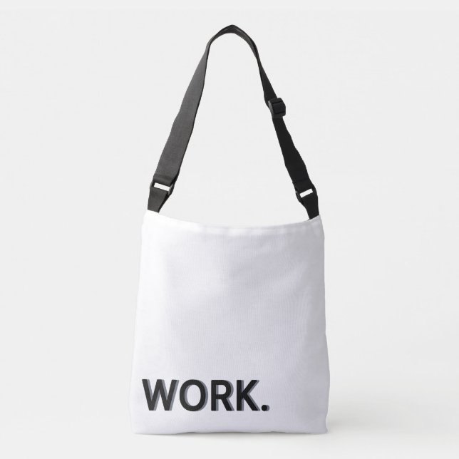 “WORK” Tote bag (Front)