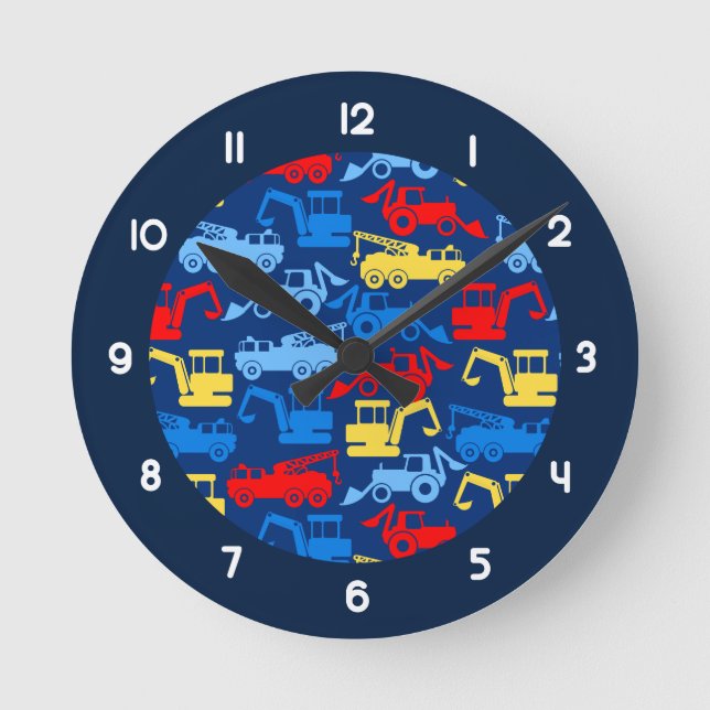 Work trucks round clock (Front)