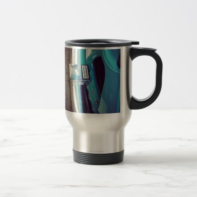 Work Wheels Travel Mug (Right)