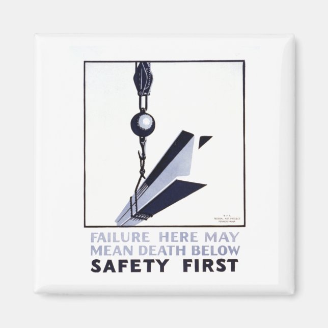 Work With Care Magnet (Front)