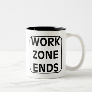 Work Zone Ends Mug