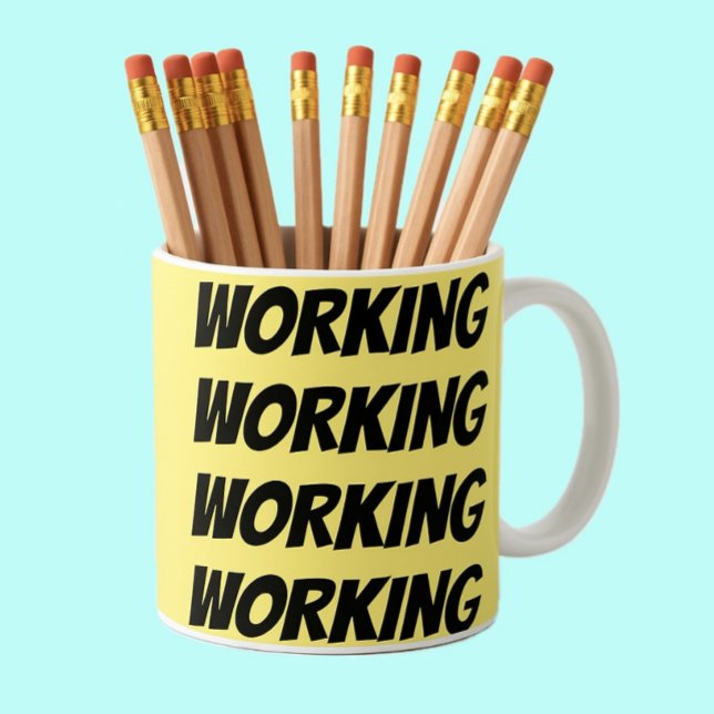 Workaholic Office Gift Coffee Mug (Creator Uploaded)