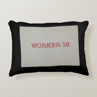 Worker 18 Pillow