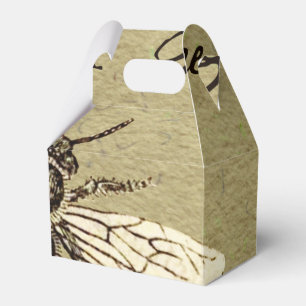 Worker Bee Insect Illustration Favour Box