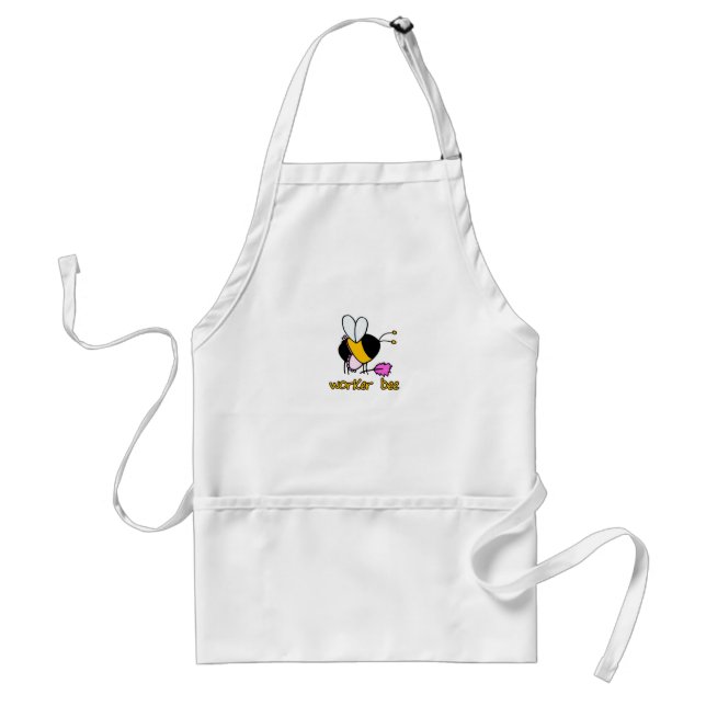 worker bee - maid standard apron (Front)
