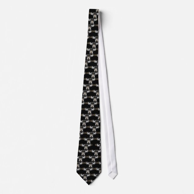worker bee tie (Front)