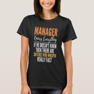 Worker Employee Sarcastic Worker Sarcasm T-Shirt