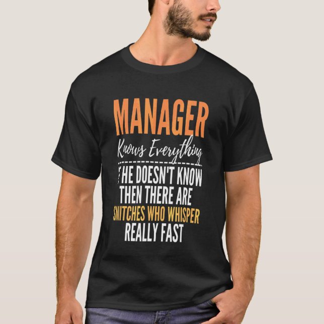 Worker Employee Sarcastic Worker Sarcasm T-Shirt (Front)