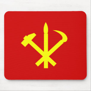 Workers'27 Party Of Korea, Colombia Political Mouse Pad