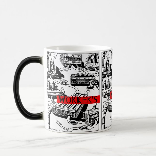 WORKERS FACTORY MAGIC MUG (Left)