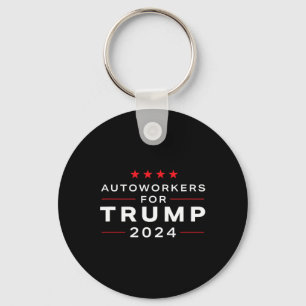 Workers For Trump 2024 - Trump Union Design Key Ring