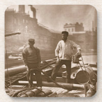 Workers on the 'Silent Highway', from 'Street Life