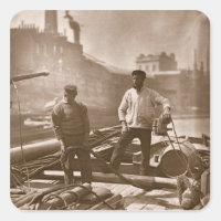 Workers on the 'Silent Highway', from 'Street Life