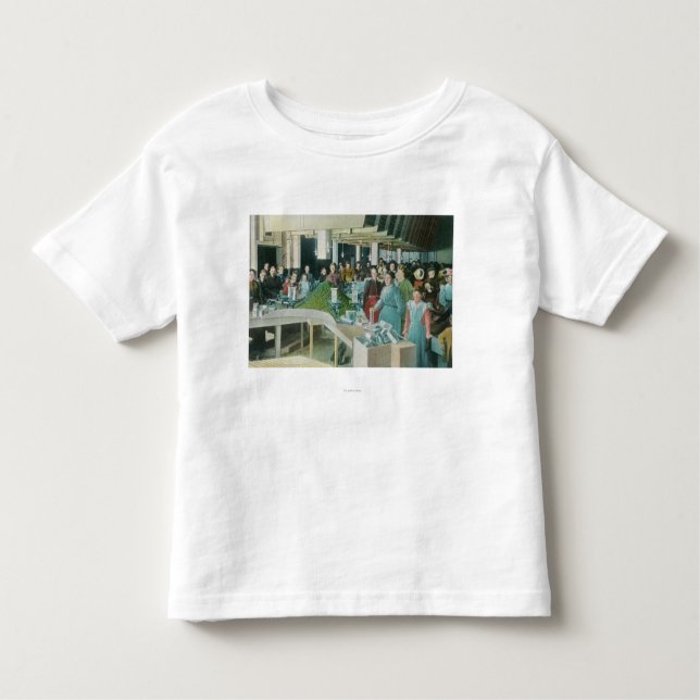 Workers Packing Seeded Raisins at Plant Toddler T-Shirt (Front)