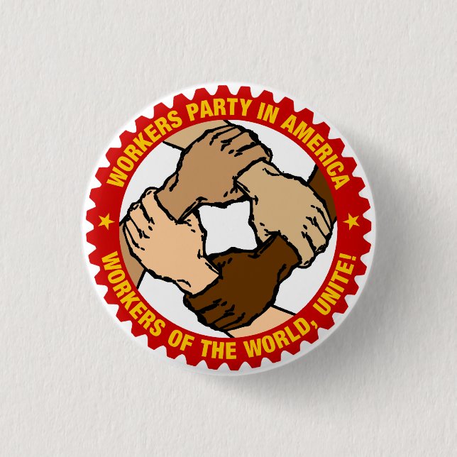 Workers Party Button (Small) (Front)