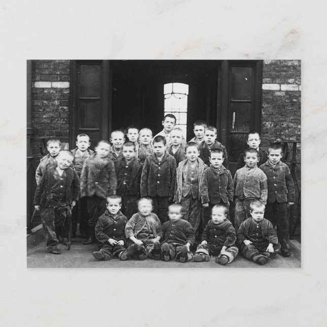Workhouse Children Postcard (Front)