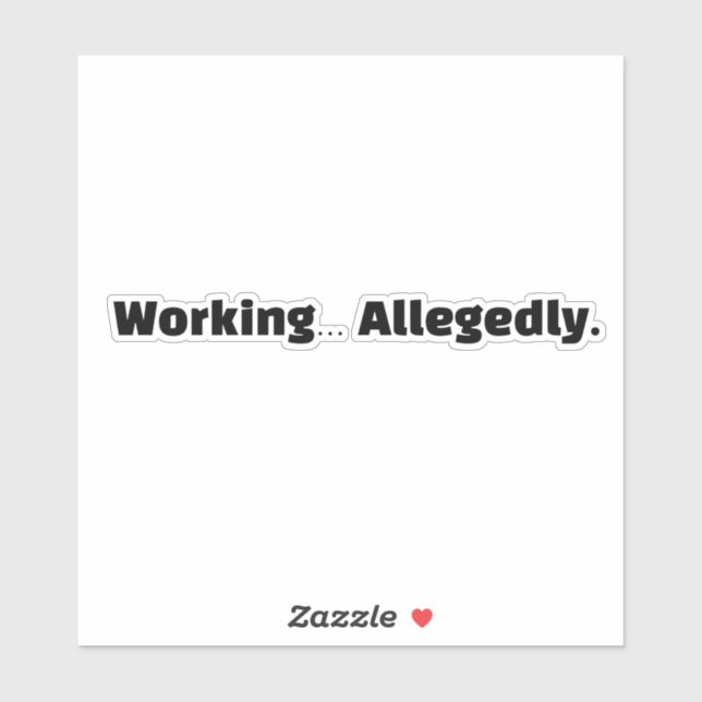 Working… Allegedly. (Sheet)