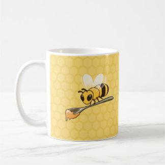 Working Bee with a spoon Coffee Mug