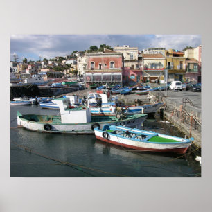 Working Boats Poster