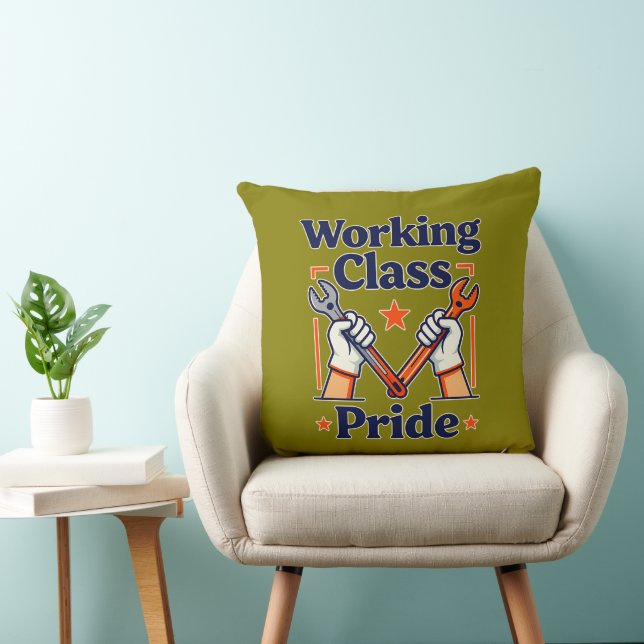 Working Class Pride Tools and Strength Design Cushion (Chair)