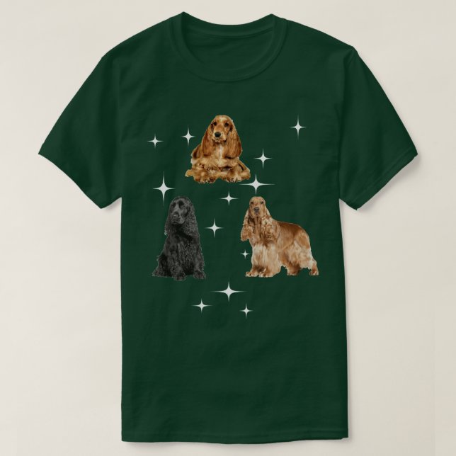 working cocker spaniel 1  T-Shirt (Design Front)