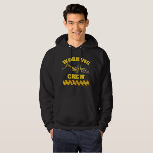 Working Crew Construction Front Loader Combo Hoodie