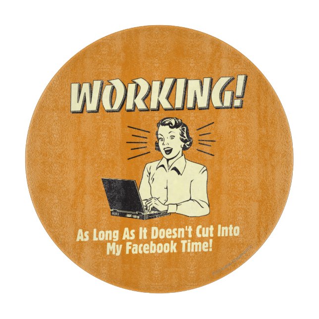 Working: Cut into Facebook Time Cutting Board (Front)