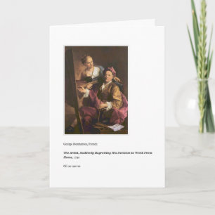 WORKING FROM HOME FATHER'S DAY CARD
