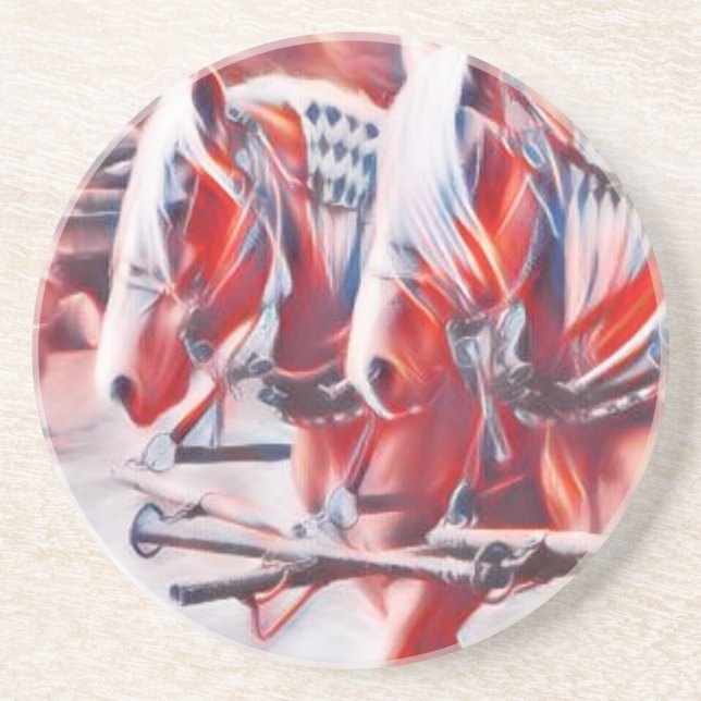 Working Horses Coaster (Front)