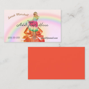 Working Lady Business Card