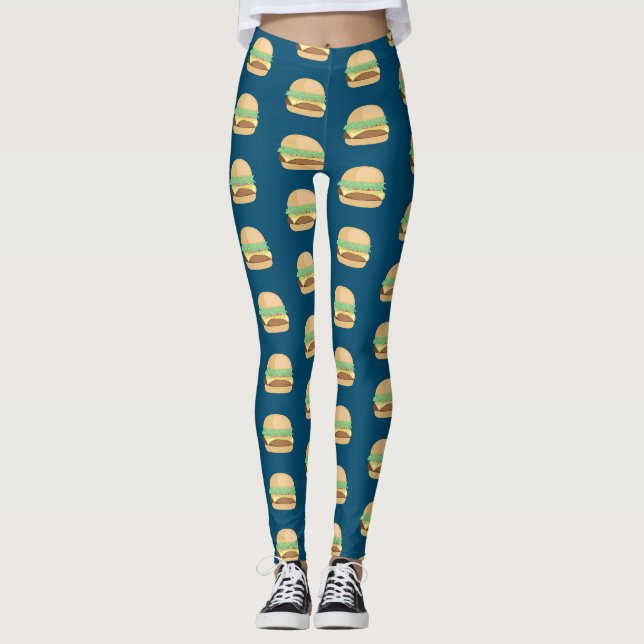 Working off the burgers leggings (Front)