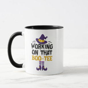 Working on that Boo tee Funny Spooky Halloween   Mug