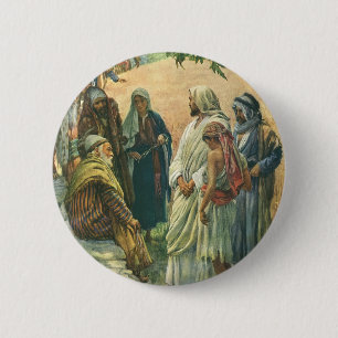 Working on the Sabbath, Vintage Religion 6 Cm Round Badge