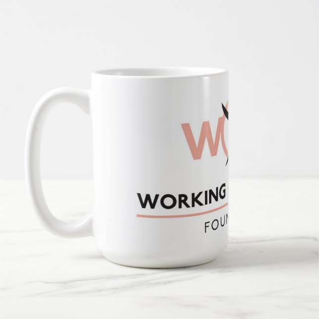 Working On Wellness Mug (Left)