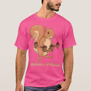 Workout Athlete Weight Lifting Squirrel T-Shirt
