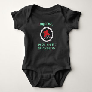 Workout baby bodysuit