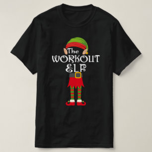 workout elf family matching christmas T-Shirt