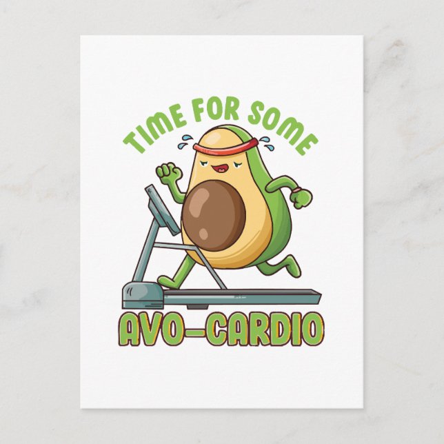 Workout Exercise Funny Humour Sayings Quotes Postcard (Front)